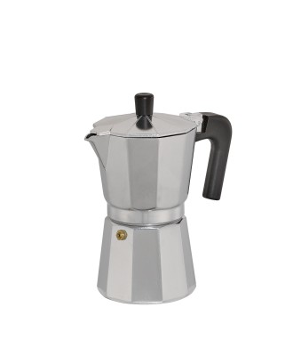 Espressor pentru 6 cesti, argintiu, inductie, colectia Classico - CILIO
